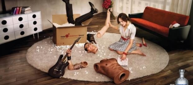 En esta campña de Absolut Vodka, el mensaje es que en un mundo perfecto los hombres serían configurables y estaría nuestro Vodka también En esta campña de Absolut Vodka, el mensaje es que en un mundo perfecto los hombres serían configurables y estaría nuestro Vodka también