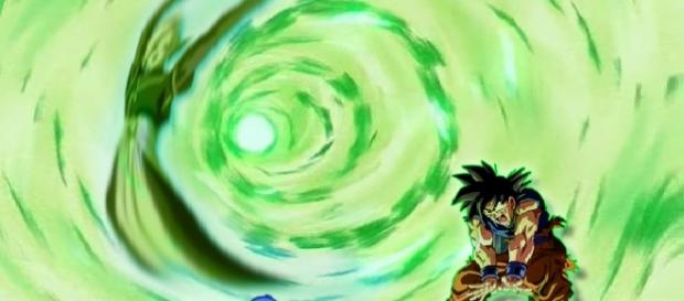 Fan art de Maitre-Kaio sobre el Mafuba de Goku Fan art de Maitre-Kaio sobre el Mafuba de Goku