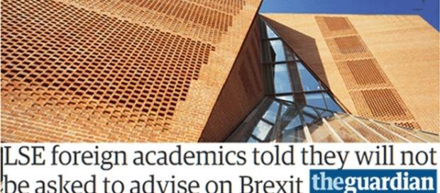 La direction de la LSE a confirmé au Guardian la mesure du Foreign Office La direction de la LSE a confirmé au Guardian la mesure du Foreign Office