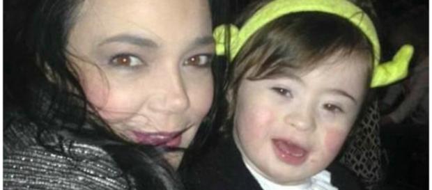 Simone Blount com o filho Stephen Simone Blount com o filho Stephen