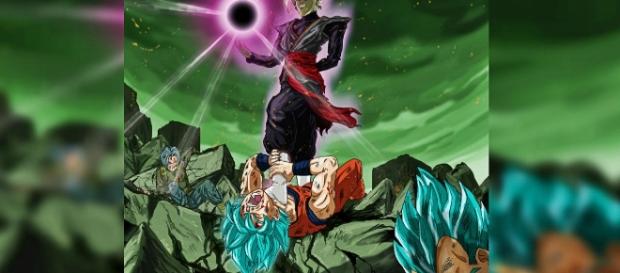 Zamaku, la fusión de Goku Black y Zamasu hará su aparición en la serie. Zamaku, la fusión de Goku Black y Zamasu hará su aparición en la serie.