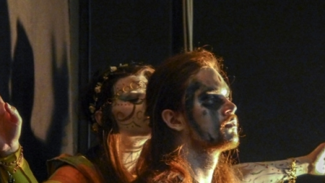 EsosTheatre: Gianluca Minissale e Alessandra Borgosano performers (foto Rocco Luvarà)