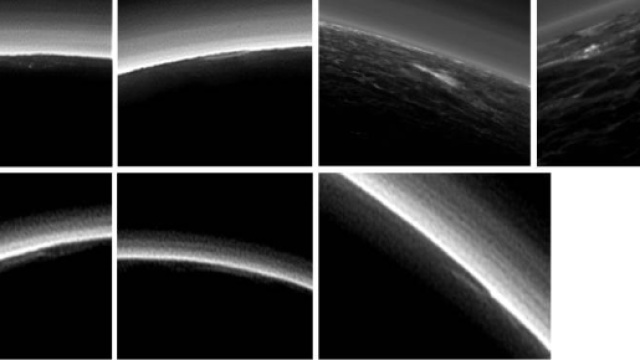 Nuvole su Plutone. Foto crediti: NASA/JHUAPL/SwRI.