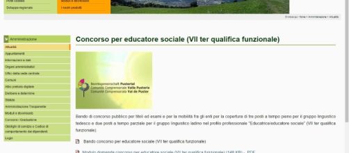 Concorso pubblico 5 educatori professionali