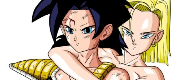 Hanasia y androide 18 dragon ball super Hanasia y androide 18 dragon ball super