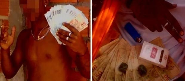 Menor que era “matador de aluguel” exibe dinheiro que recebia com os crimes Menor que era “matador de aluguel” exibe dinheiro que recebia com os crimes