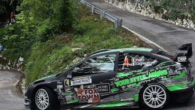 Immagine di repertorio, macchina da rally
