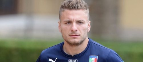 Ciro Immobile autore dei 2 gol che permettono alla nostra Nazionale di tenere il passo degli Spagnoli nel girone G