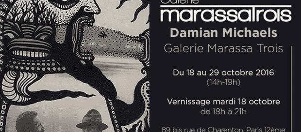 Après la Halle Saint-Pierre (2001), Damian Michaels retrouve Paris à la galerie Marassa Trois Après la Halle Saint-Pierre (2001), Damian Michaels retrouve Paris à la galerie Marassa Trois