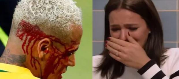 Neymar e Bruna Marquezine - Foto/Montagem Neymar e Bruna Marquezine - Foto/Montagem