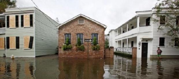Partes de Charleston en Carolina del Sur vieron inundaciones significativas Partes de Charleston en Carolina del Sur vieron inundaciones significativas