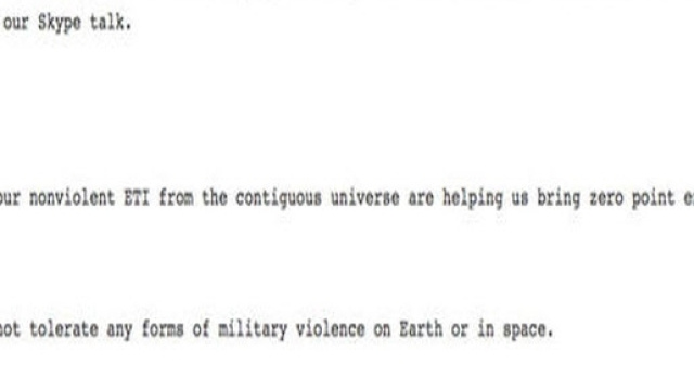 L'email pubblicata da wikileaks