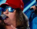 Novelty act Honey G becomes a target.