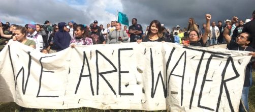 Photo from yesmagazine.org - We are water at Standing Rock Sioux