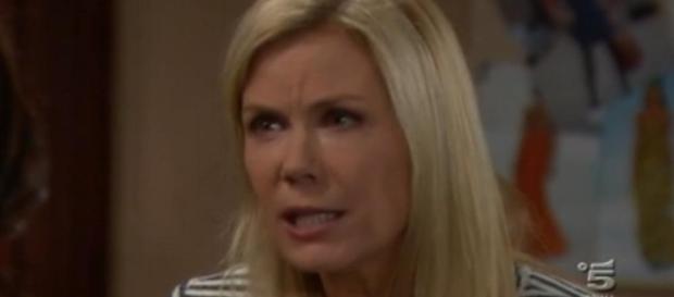 Brooke viene mollata da Bill sull'altare Brooke viene mollata da Bill sull'altare