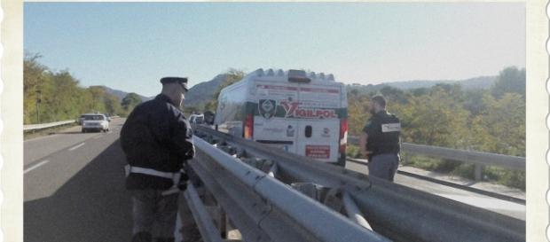 L'assalto armato al furgone Vigilpol andato in scena questa mattina in Sardegna L'assalto armato al furgone Vigilpol andato in scena questa mattina in Sardegna