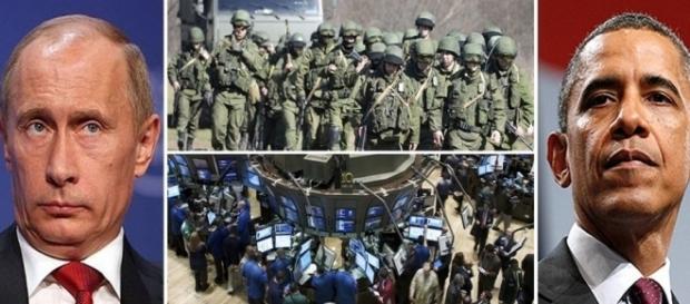 Russos temem a eclosão de uma guerra mundial (Foto: Reprodução) Russos temem a eclosão de uma guerra mundial (Foto: Reprodução)