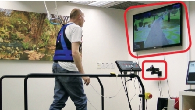 Il sistema che combina realt&agrave; virtuale e treadmill per prevedire le cadute