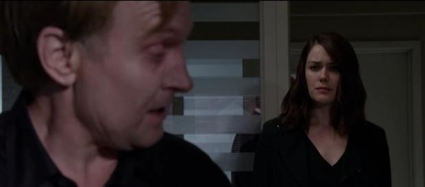 Alexander Kirk and Liz Keen in 'The Blacklist'/Photo via screencap, 'The Blacklist' Alexander Kirk and Liz Keen in 'The Blacklist'/Photo via screencap, 'The Blacklist'