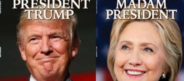 Newsweek avait prévu sa une pour une Clinton présidente qui a dû la modifier Newsweek avait prévu sa une pour une Clinton présidente qui a dû la modifier