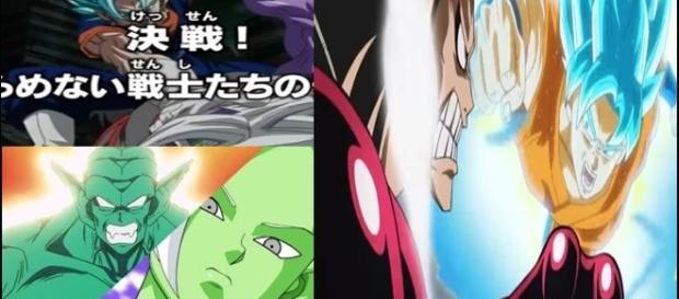 Vegetto derrota a Zamasu, Goku dios azul vs Luffy Vegetto derrota a Zamasu, Goku dios azul vs Luffy