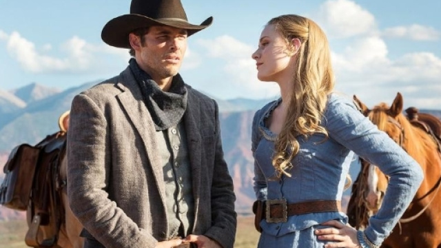 James Marsden e Evan Rachel Wood in "Westworld", tra le migliori 20 serie tv da non perdere