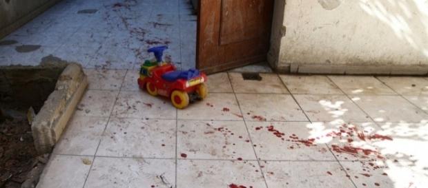 Bombardeio matou seis crianças na Síria (Foto: Bassam Khabieh/Reuters) Bombardeio matou seis crianças na Síria (Foto: Bassam Khabieh/Reuters)