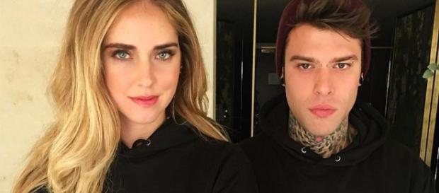 Fedez, Chiara Ferragni e Roshelle. Fedez, Chiara Ferragni e Roshelle.