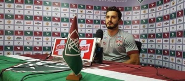 Marquinho usa a história para justificar a luta do Fluminense por vaga na Libertadores (Foto: Arquivo) Marquinho usa a história para justificar a luta do Fluminense por vaga na Libertadores (Foto: Arquivo)