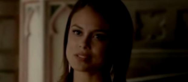 Nathalie Kelley explains Sybil in 'The Vampire Diaries' - Image via thevampirediaries/Photo Screencap via CW/YouTube.com Nathalie Kelley explains Sybil in 'The Vampire Diaries' - Image via thevampirediaries/Photo Screencap via CW/YouTube.com