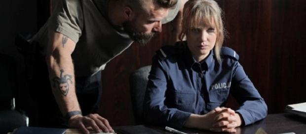 Piotr Stramowski i Joanna Kulig w scenie z filmu 'Pitbull. Niebezpieczne kobiety'. Piotr Stramowski i Joanna Kulig w scenie z filmu 'Pitbull. Niebezpieczne kobiety'.