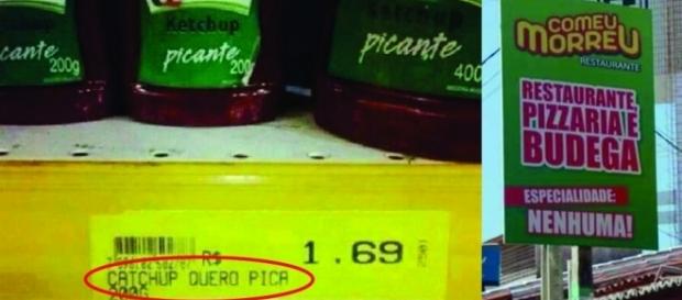 Placas sem muito sentido para o consumidor Placas sem muito sentido para o consumidor