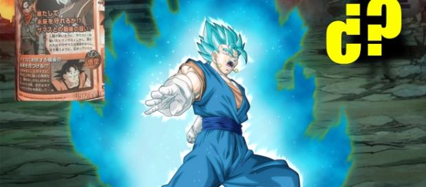 Vegeto transformado en dios azul Vegeto transformado en dios azul
