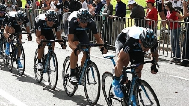 Il Team Sky al Giro d'Italia con Landa e Viviani