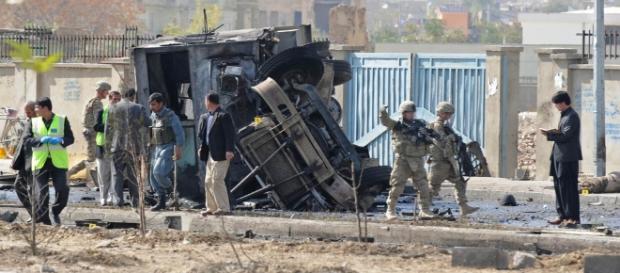12 Americans Killed as Suicide Bomb Hits Bus in Afghanistan - The ... - nytimes.com 12 Americans Killed as Suicide Bomb Hits Bus in Afghanistan - The ... - nytimes.com