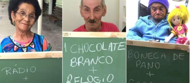 Emocionante: idosos pedem presentes de natal e internet se comove Emocionante: idosos pedem presentes de natal e internet se comove