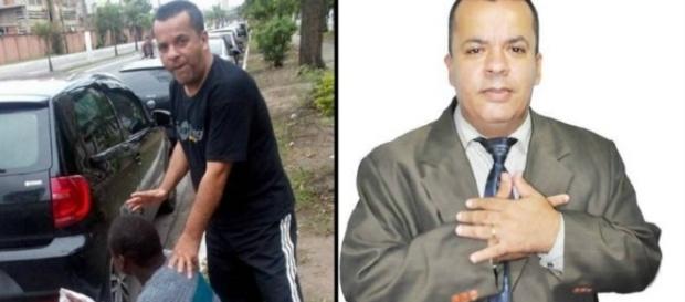 Marco Lima fazendo evangelização Marco Lima fazendo evangelização