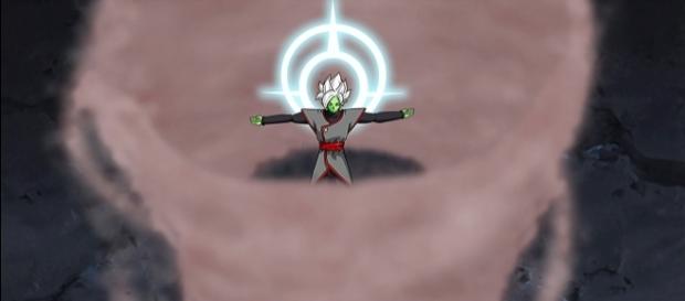 Zamasu fusionado revive, tras ser exterminado por Trunks Zamasu fusionado revive, tras ser exterminado por Trunks