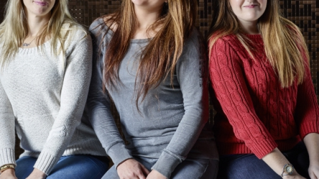 Jaimi Tyrell, Abigal Sharphouse e Kerri Cameron a Eicma 2016, by Monica Silva. Fonte: Valentina Carabelli, 6gLab