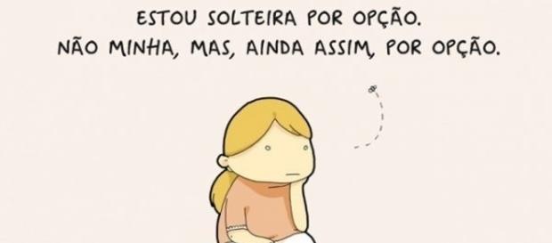 A ilustradora Landysh criou várias imagens onde mostra a vida de uma mulher solteira A ilustradora Landysh criou várias imagens onde mostra a vida de uma mulher solteira