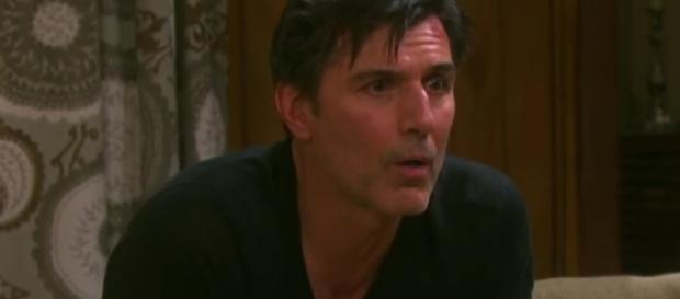 Deimos Kiriakis holds Philip hostage in 'Days Of Our Lives' - Image via Christian Ganiere/Photo Screencap via NBC/YouTube.com Deimos Kiriakis holds Philip hostage in 'Days Of Our Lives' - Image via Christian Ganiere/Photo Screencap via NBC/YouTube.com