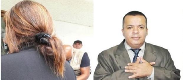 Mãe chora ao entregar filho acusado da morte do pastor Mãe chora ao entregar filho acusado da morte do pastor