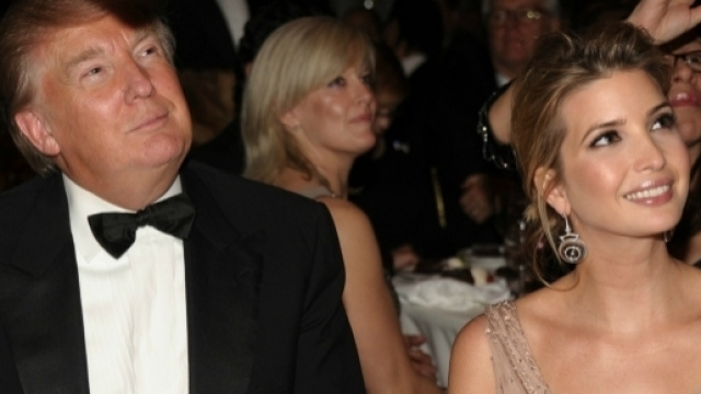 Donald Trump e sua figlia Ivanka.