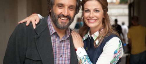 Flavio Insinna e Vanessa Incotrada, protagonista de "La classe degli asini"