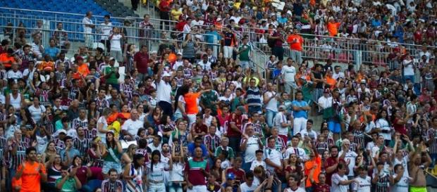 Fluminense terá apoio de seu torcedor contra o Atlético-PR (Foto: Fim de Jogo) Fluminense terá apoio de seu torcedor contra o Atlético-PR (Foto: Fim de Jogo)