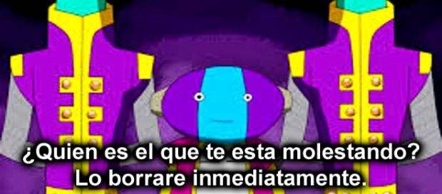 Zeno aparece para salvar a Goku Zeno aparece para salvar a Goku