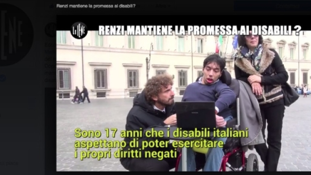 Un servizio di Filippo Roma d&agrave; voce ai disabili