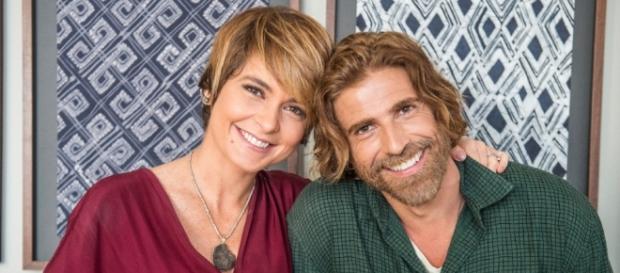 Claudia Abreu e Reynaldo Gianecchini ditam moda com novos penteados Claudia Abreu e Reynaldo Gianecchini ditam moda com novos penteados