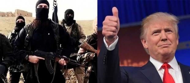 EI diz que aumentará número de combatentes graças a Trump (Foto: Reprodução) EI diz que aumentará número de combatentes graças a Trump (Foto: Reprodução)