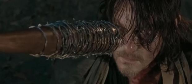 Forget the zombies - beware of the attacking Norman Reedus tongue - ihorror.com Forget the zombies - beware of the attacking Norman Reedus tongue - ihorror.com